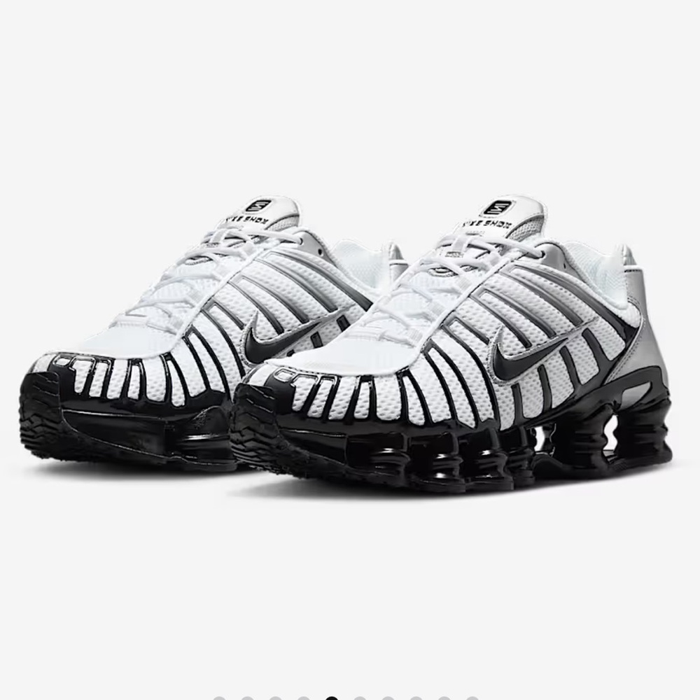 Nike WMNS Shox TL “Metallic Silver / Black” Size 8.5 Women’s